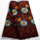 Swiss Voile Cotton Lace Fabric African 2021 Embroidery African Cotton Voile Lace Dubai Style For Everying Wedding Party 2491A