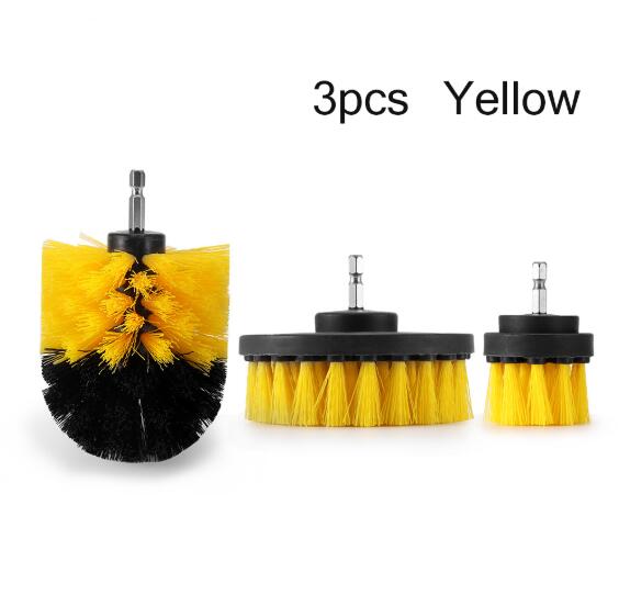 Electric drill brush Set Bathroom Surfaces Tub, Shower, Tile and Grout All Purpose Power Scrubber Cleaning Kit D30