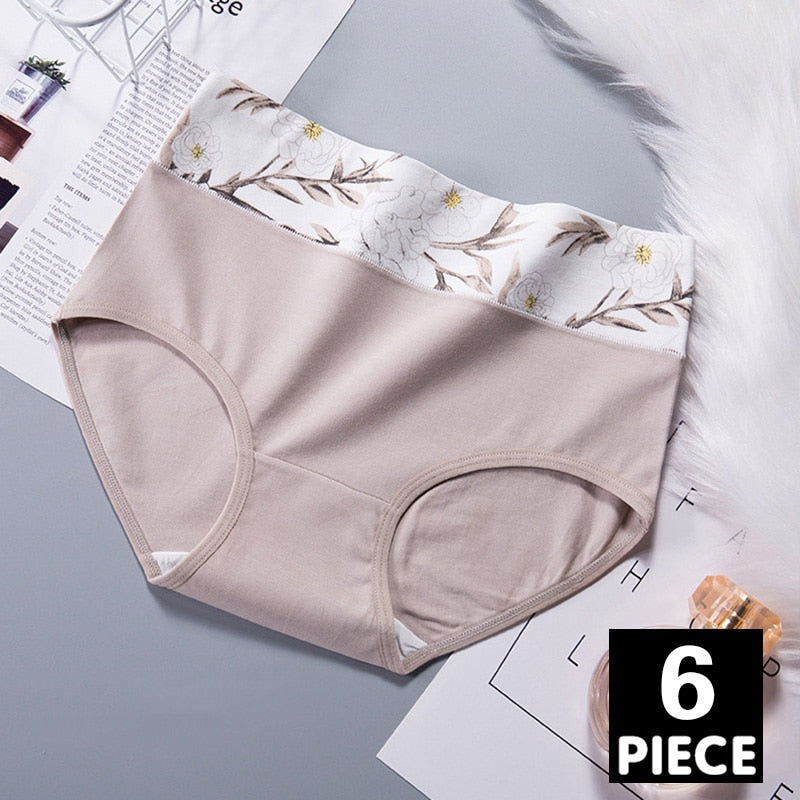 6pcs/lot Cotton Panties Women&