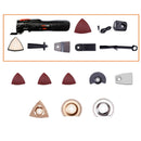 LOMVUM Power Renovator Cordless Oscillating 12V Woodworking Tools DIY Home Oscillator Multi Cutter Electric Trimmer Blade