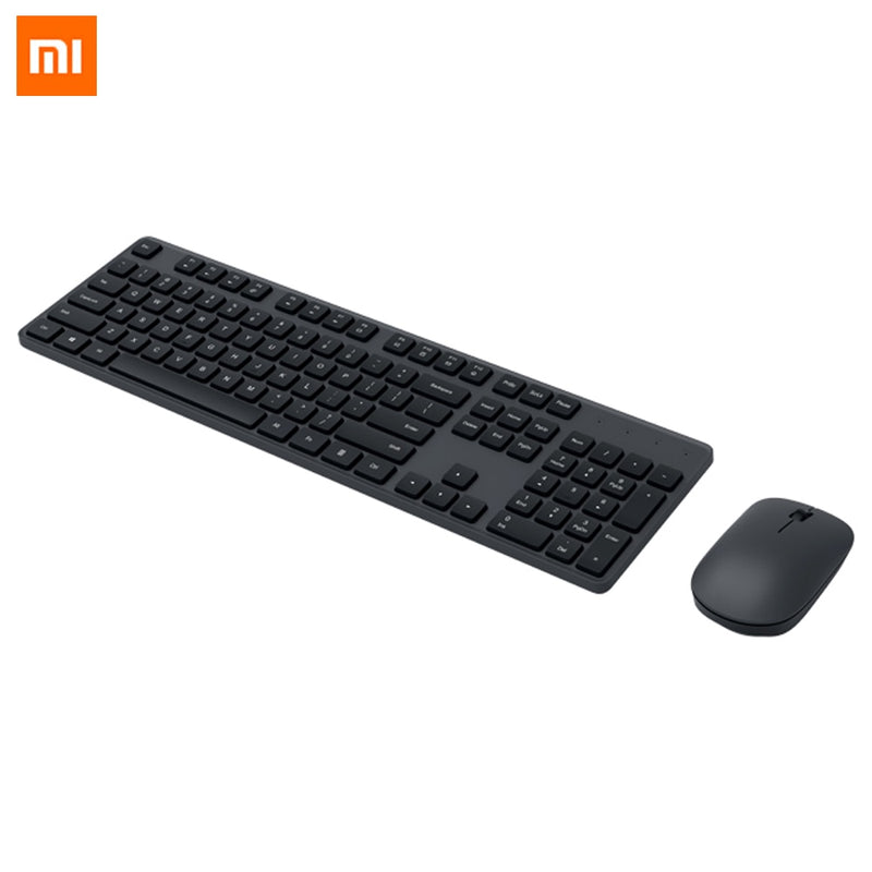 Xiaomi Wireless Keyboard & Mouse Set 2.4GHz Portable Multimedia Full-size Keyboard Mouse Combo Notebook Laptop For Office Home