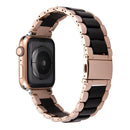 Correa de reloj de resina de acero inoxidable para apple watch 5 band 44mm iwatch 42mm Series 5 4 3 2 accesorios de muñeca loop 40m pulsera