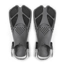 Adjustable Swimming Fins Adult Snorkel Foot Flippers Diving Fins Beginner Water Sports Equipment Portable diving Flippers Child