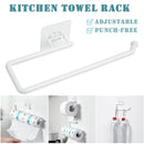 Kitchen Paper Roll Holder Towel Hanger Rack Bar Cabinet Rag Hanging Holder Shelf Toilet Paper Holders