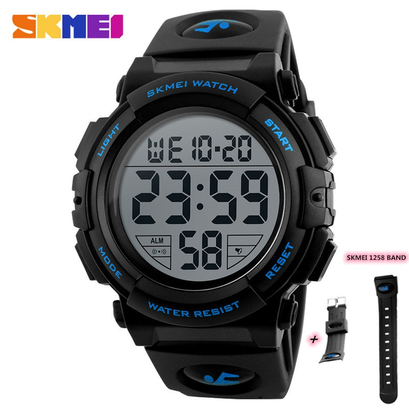 SKMEI Chrono Men Watch Top Luxury Brand Sport Watch Electronic Digital Male Wrist Clock Man 50M Waterproof Men&