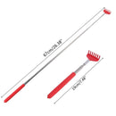 Adjustable Extendable Back Scratcher Stainless Steel Telescopic Flexible Claw Backscratcher Massage Stick Back Itching Scratcher