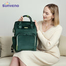 Bolsa de pañales Sunveno Original, bolsas de viaje para bebés, mochila organizadora para mamá, bolsa de maternidad para pañales, madre y niños