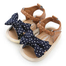 2021 New Soft Sole PU Baby girls Canvas bow First Walkers Shoes Fashion Summer Prewalkers First walker Toddler Moccasins