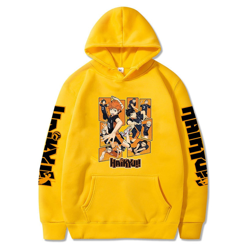 Anime Haikyuu Hoodies Sweatshirts Men/women Hip Hop Streetwear Hoodie Anime Hoodies Men&
