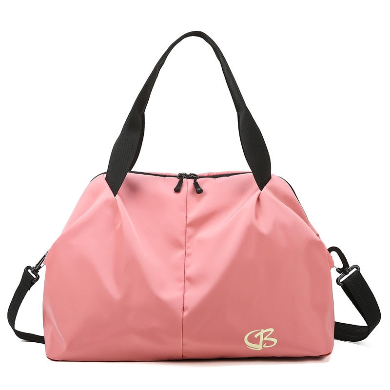 Bolsa De gimnasio para mujer, bolso deportivo para Fitness, bolsas De entrenamiento para viaje femenino, esterilla De Yoga seca y húmeda, Mochila deportiva X51B