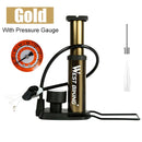 WEST BIKING Ultra-light MTB Road Bike Pump Portable Cycling Air Inflator Foot Pump 100/120Psi High Pressure Bicycle Tire Pump