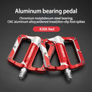 ROCKBROS MTB Cycling Ultralight Pedal Bike Bicycle Sealed DU Bearing Pedals Aluminum Alloy CRMO Non-slip Cleat Bike Part Pedals