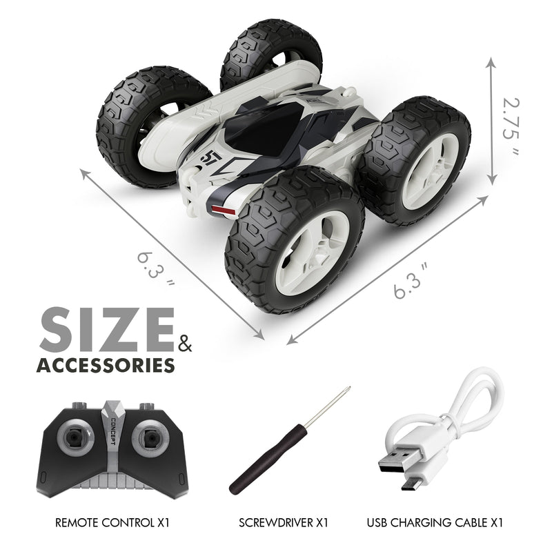 Sinovan RC Stunt Car 2.4G 4CH Drift Deformation Buggy Roll Car Flip 360 Grados Rotación Modelos de vehículos Juguetes de control remoto