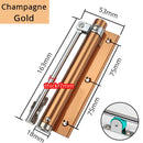 Cerrador de puerta ajustable KAK, resorte de puerta automático de aleación de aluminio, cierre suave, puerta a prueba de fuego, herrajes para puertas de servicio pesado