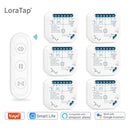 Módulo de interruptor de cortina de vida inteligente Tuya, persianas con Control remoto, persiana enrollable RF + WIFI, temporizador de aplicación, Google Home Aelxa Echo Smart Home