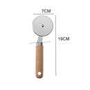 Utensilios de cocina con mango de madera, utensilios de cocina pequeños, abridor de acero inoxidable, para hornear Pizza, pelador de piel, cuchillo para queso, juego de utensilios de cocina