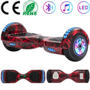 Hoverboard 6.5 Inch Bluetooth Speaker Self Balancing Electric Scooters LED Lights Smart Two Wheels Hover Board Key For Kids Gift