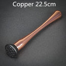 Bar Cóctel Muddler Mojito Bar de acero inoxidable Mezclador Barware Mojito Cóctel DIY Bebida Fruta Muddler Triturado