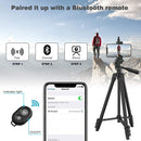 DSLR Flexible Tripod Extendable Travel Lightweight Stand Remote Control For Mobile Cell Phone Mount Camera Gopro Live Youtube