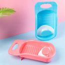 Portable Underwear Washboard Plastic All-in-one Washing Board Mini Socks Washboard Clothes Cleaning Tools Underwear Washboard