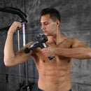 Pistola de masaje de alta frecuencia de 30 velocidades, relajación muscular, masajeador de relajación corporal para cuello de tejido profundo