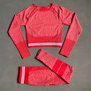 Conjunto de Yoga sin costuras Vital para mujer, 2/4 Uds., Sujetador deportivo, camisetas cortas, pantalones cortos, mallas de cintura alta, ropa de gimnasio, ropa deportiva para mujer
