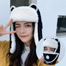 K79 Women's Hat Winter HaTt Ushanka hat For Female Thicken Cold Cap Warm Hat Windbreak Hat Warm Hat Pilot Cap Hat With Earflaps