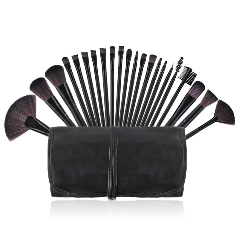 22pcs Makeup Brushes Cosmetic Set Powder Foundation Eyeshadow Brush Tool case Eye Face Powder Foundation Brushes