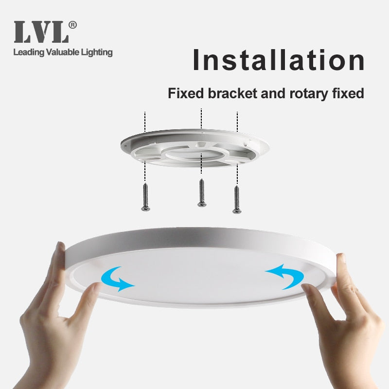 Modern LED Smart Ceiling Light 36W 45W WiFi Tuya App Google Home Alexa Echo AI Voice Control Surface Mounting Ceiling Lamp