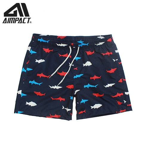 Tropical Summer Holiday Beach Swimming Short Trunks Fast Dry Men&