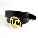 Cinturón de mujer, cinturón con logotipo personalizado de lujo a la moda, Unisex, alfabeto personalizado, nombre enmarcado, hebilla dorada, regalo especial para amigos