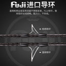 Japan Full Fuji Parts MADMOUSE Slow Jigging Rod 1.98M PE 3-6 Lure 150-400G 20kgs Spinning/casting Boat Rod Ocean Fishing Rod