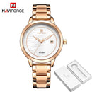 NAVIFORCE Luxury Brand Quartz Watches Women Fashion Sinple Date Waterproof WristWatch Ladies Gift Clock Relogio Feminino 2019