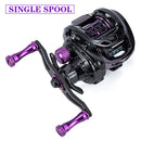 GBC200 142g Ultralight Carbon Fiber BFS Baitcasting Fishing Reel  Double Spool Fishing Bait Smooth Casting Reel UL Fishing Reel