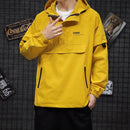 Men Jackets And Coats Loose Streetwear Casual Outwear Coats Hip Hop Men&