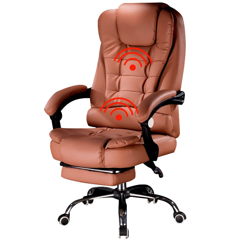 Nuevos productos, silla de ordenador boss, silla de masaje giratoria para el hogar y la oficina, silla ajustable de elevación