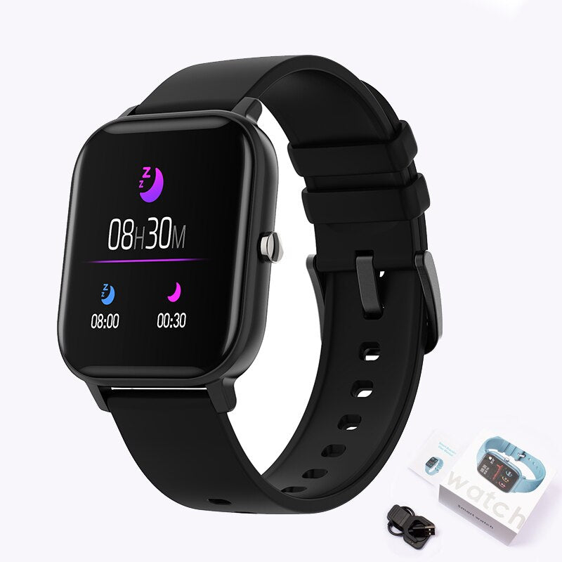 LIGE Fashion Women Smart Watch Full Touch Music Control Men Sports Watch Fitness Tracker 2022 New Smartwatch Ladies + Clock Box