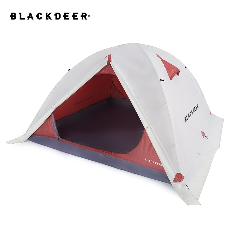 Blackdeer Archeos 2–3 Personen Rucksackreisen Zelt Outdoor Camping 4 Jahreszeiten Winterrock Zelt Doppelschicht wasserdicht Wandern Überleben