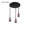 Retro Industrial Loft LED Bar Pendent Lamp E27 Socket Pendant lights Aluminum Dining Room Pendent Lights Kitchen Hanging Lamps