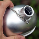 Juego de utensilios de cocina de 3 uds., taza de cantina militar de aluminio, juego de estufa de leña con bolsa de cubierta para Camping, senderismo, mochilero