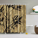 Floral Bamboo Dandelion Maple Leaf Flower Fabric Waterproof Polyester Shower Curtains Bathroom Curtain Bath Accessory Printing