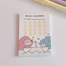 MINKYS Kawaii 50 Sheets Memo Pads Note Paper To Do List Check List Daily Planner Notepad Paperlaria Korean School Stationery