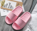 JIANBUDAN Comfortable Soft Indoor Slippers Women Non-slip Bathroom Home shoes Flat EVA Lovers Slides Women&