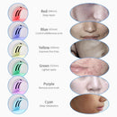 Máscara facial PDT plegable de 7 colores Máquina de lámpara facial Terapia de fotones Luz LED Rejuvenecimiento de la piel Máscara de belleza para el cuidado de la piel antiarrugas