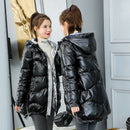 Nueva moda 2022, chaqueta de invierno, Parka para mujer, abrigo largo con capucha, prendas de vestir, Parka femenina, abrigos acolchados de algodón grueso