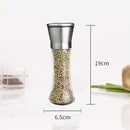 Pfeffermühle 2 in 1 Manuelle Salz- und Pfeffermühle aus Edelstahl Gewürzstreuer Küchengeräte Zubehör zum Kochen