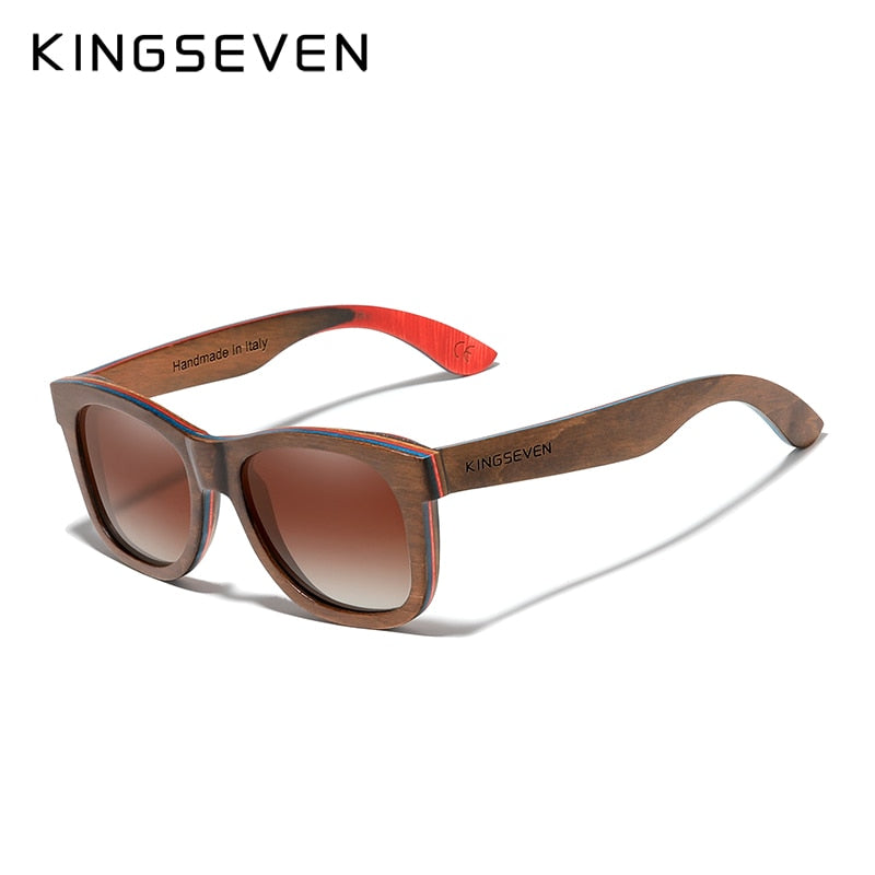 KINGSEVEN Handmade 2022 Natural Wooden Men&