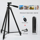 40/52/60inch Mobile Phone Holder Extensible Tripod Stand Selfie Stick Tripod With Phone Holder For Live Streaming Video Photo