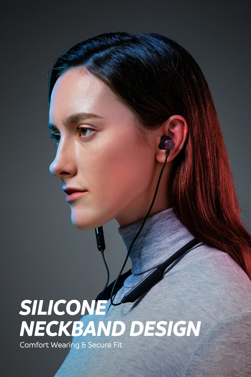 SoundPEATS Force Pro Bluetooth Auriculares inalámbricos CVC Micrófono incorporado Estéreo Supergraves en la oreja Auriculares deportivos magnéticos 22H Player
