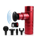 Mini pistola de masaje, masajeador eléctrico para masaje corporal, relajación, vibración muscular profunda, alivio del dolor, pistola de Fascia, masajeador corporal eléctrico